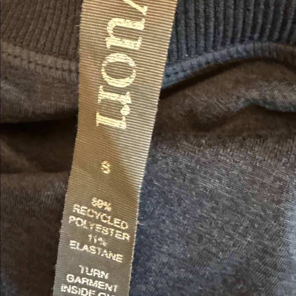Vuori Halo Crew Sweatshirt Long Sleeve Sz S Midnight Navy Blue Heather - Picture 3 of 3